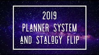 2019 Planner Setup and Stalogy Flip [upl. by Buyse671]