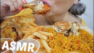 ASMR Nandos Chicken  Portuguese Meal Eating Sounds  NE Lets Eat [upl. by Cherian]