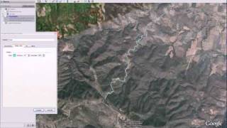 como trazar tracks en google earth y pasarlos a mapsource [upl. by Harday906]