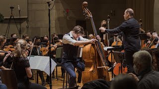 Serge Koussevitzky  Double Bass Concerto  MARC ANDRÉ Junge Philharmonie Zentralschweiz [upl. by Bennir]