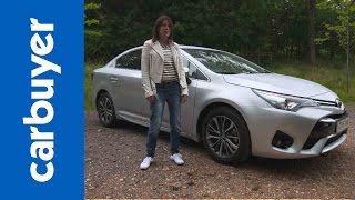 Toyota Avensis review  Carbuyer [upl. by Dambro605]