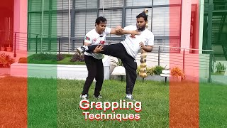 Grappling techniques [upl. by Lusa402]