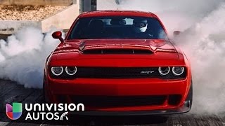 El Demonio cobra vida en este Dodge Challenger SRT Demon 2018 [upl. by Cletus]