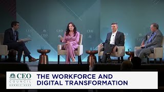 quotWill generative AI’s promise turn into measurable returnsquot CNBC CEO Summit 2024 [upl. by Casie]