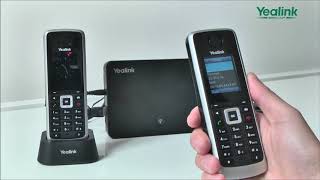 W52P DECT IP Phone  Register Account [upl. by Nibbs950]