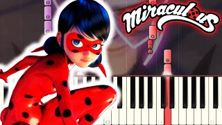 Miraculous Ladybug Hawk Moth Theme Song on Piano [upl. by Mita]