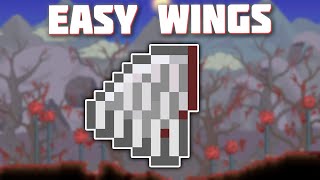 How to Find Wings in Terraria Mobile 1449 in 30 Seconds  Wings Seed Terraria Mobile [upl. by Phyllys]