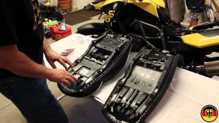 2012 BMW F650GS Sargent Seat Installation [upl. by Ennairda]