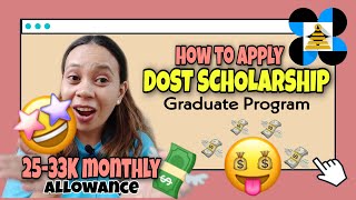 How to Apply for a DOST Scholarships in the Graduate Program 2020  Maistrang Laagan [upl. by Lellih]