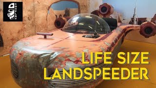 Full Scale Landspeeder Prop Build [upl. by Atenek304]