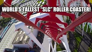 Jubilee Odyssey Roller Coaster POV Front Seat 60FPS Fantasy Island UK [upl. by Rizas807]