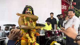 Clement anna song \Clement Anna live Singing at SecunderabadGhatallu2024 pothurajudance viral [upl. by Rabka]