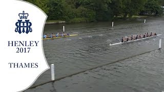 Leeds v Curlew  Thames  Henley 2017 Day 1 [upl. by Starobin737]