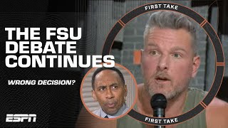 IT WASNT FAIR‼️  Pat McAfee Stephen A amp Shannon Sharpe discuss the FSUCFP fallout  First Take [upl. by Mccormac]