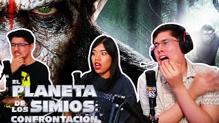 PLANETA DE LOS SIMIOS CONFRONTACION 2014 PELICULA REACCION [upl. by Elockcin]