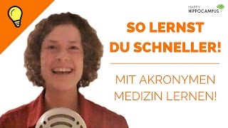 Schneller lernen mit Merkwörtern  So funktionieren Akronyme [upl. by Jed]