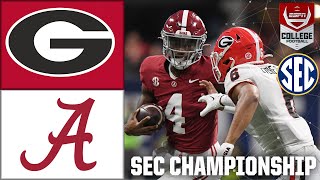 SEC Championship Georgia Bulldogs vs Alabama Crimson Tide  Full Game Highlights [upl. by Kohsa]