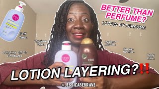 LETS TALK ABOUT LOTION LAYERING‼️‼️TIPS ON LAYERING YOUR LOTION INSTEAD OF YOUR PERFUME  BENEFITS‼️ [upl. by Siegel]