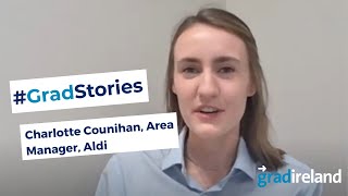 My Career in Retail Charlotte Counihan Area Manager Aldi [upl. by Sassan]