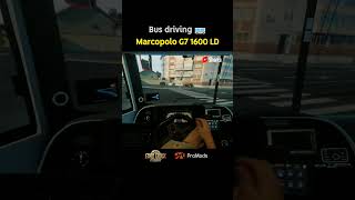 Marcopolo G7 1600 LD ets2 eurotrucksimulator2 ets2busmod promods steeringwheel busdriving [upl. by Clymer430]