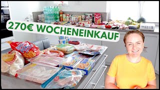 XXL 270€ Wocheneinkauf  Preisliste vor dem Urlaub 2023 4 Personen  FOODHAUL Lidl  Kaufland [upl. by Bbor636]