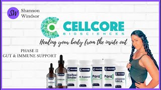 Cellcore Phase II Gut amp Immune Support while Detoxifying Toxins amp Clearing Parasites [upl. by Eelak]