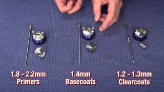 Simple Tips For Painting A Car  HVLP Paint Gun Needle amp Nozzles Explained  Eastwood [upl. by Tebazile]