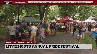 Fourth annual Lititz Pride Festival draws crowd [upl. by Attenborough]