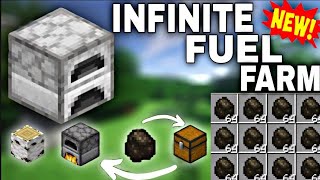 Minecraft 118  Simple Infinite Fuel Farm Charcoal Generator  Easy Tutorial  Java amp Bedrock [upl. by Carberry]