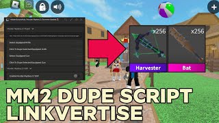 Mm2 script Linkvertise Link  Summer Update  Dupe Knives And Guns  Fully Working Dupe Method  📜❗ [upl. by Cassaundra]