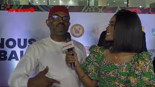 Lagos State Governor Babajide SanwoOlu On Afriff Red Carpet Night 2023 [upl. by Beilul]