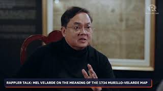 Rappler Talk Mel Velarde on the meaning of the 1734 MurilloVelarde map [upl. by Ahsatin]