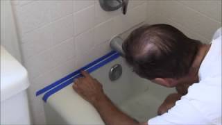 How to Replace Moldy Caulk in a Bathtub or Shower [upl. by Werda]