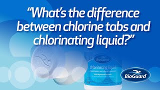 What are the Differences Between Chlorine Tabs and Liquid Chlorine [upl. by Adlare]