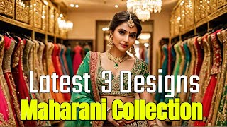 Best 3 Lehenga Collection at Maharani Collection  Bridal Lehenga Designs [upl. by Ddahc336]