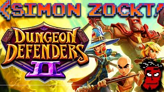 Dungeon Defenders 2 Gameplay Review  Test German Simon zockt [upl. by Ynalem]