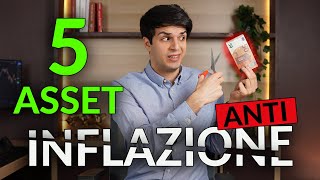 Investire con lINFLAZIONE I Migliori 5 Investimenti che puoi fare [upl. by Catrina]