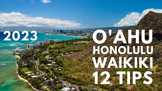 Hawaii Travel Guide 2023 Oahu with 12 Awesome Travel Tips [upl. by Aihsenod584]