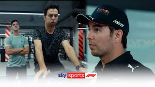 Sergio Perez reveals his training schedule ahead of Silverstone Grand Prix 💪 [upl. by Gratiana235]