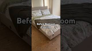 BEFORE AND AFTER BEDROOM MAKEOVER ✨ Flooring Transformation  Golden Select Flooring [upl. by Keating40]