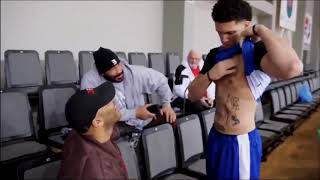 LIANGELO BALL EXPLAINS HIS TATTOOS [upl. by Idolem199]