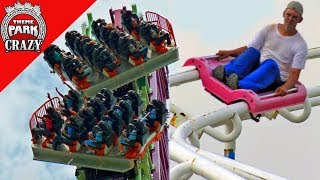 10 Rare and Unique Roller Coasters [upl. by Damour]