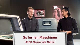 So lernen Maschinen 6 Neuronale Netze [upl. by Asaret]