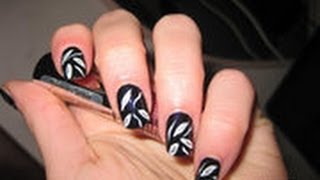 Nail Art Elegante [upl. by Icat]