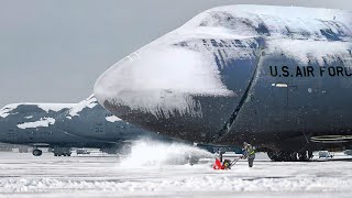 Inside US Coldest Air Force Base Operating Frozen Million  Aircraft [upl. by Nywroc]