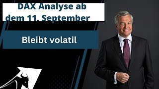 DAX Analyse ab dem 12 September bleibt Volatil [upl. by Papotto]