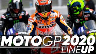 MOTOGP 2020 LINEUP  Riders amp Teams  Full HD [upl. by Cory383]