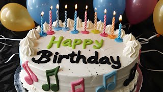 Beautiful Birthday Video  Happy Birthday To You Song [upl. by Neall]