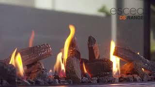 Escea DS Series Gas Log Fireplaces [upl. by Clari]