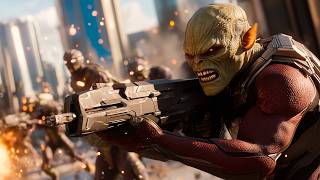 Skrulls attack 500000 Skrulls vs 800000 Earthlings  Epic Battle  UEBS2 4k [upl. by Anoif]